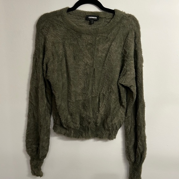 Green super soft sweater - Picture 1 of 2
